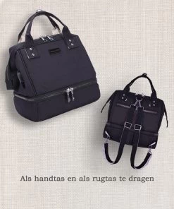 Rose & Ollie Kleine Kolftas Handtas Model Zwart - Koeltas Moedermelk 13 Rose & Ollie Kleine Kolftas Handtas Model Zwart - Koeltas Moedermelk -Baby Comfort Outlet Winkel 1000x1200 8