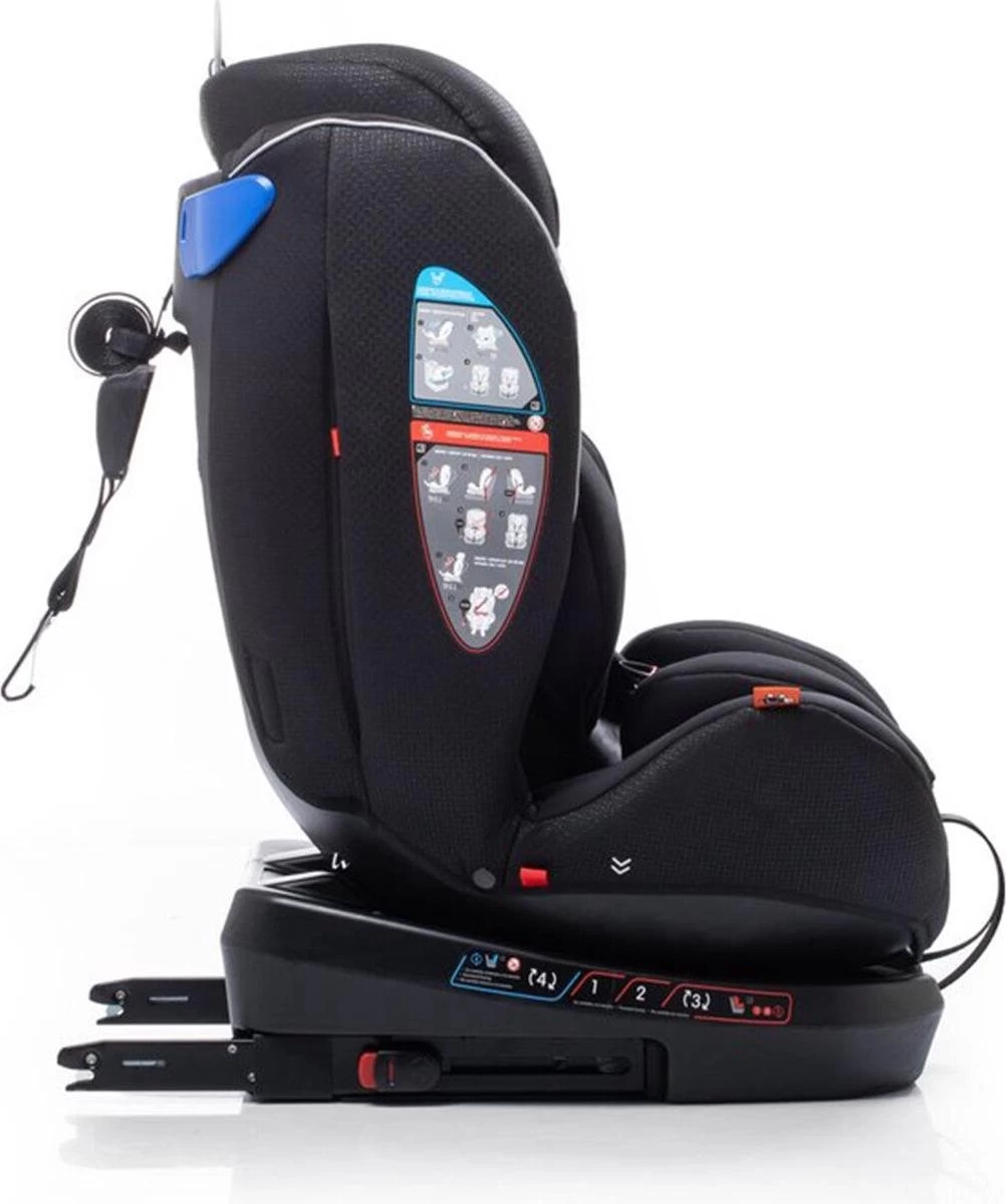 Babyauto Biro D FIX Black Group 0+ 1 2 3 - 0 Tot 36 Kg - Isofix 2 Babyauto Biro D FIX Black Group 0+ 1 2 3 - 0 Tot 36 Kg - Isofix - Afbeelding 2