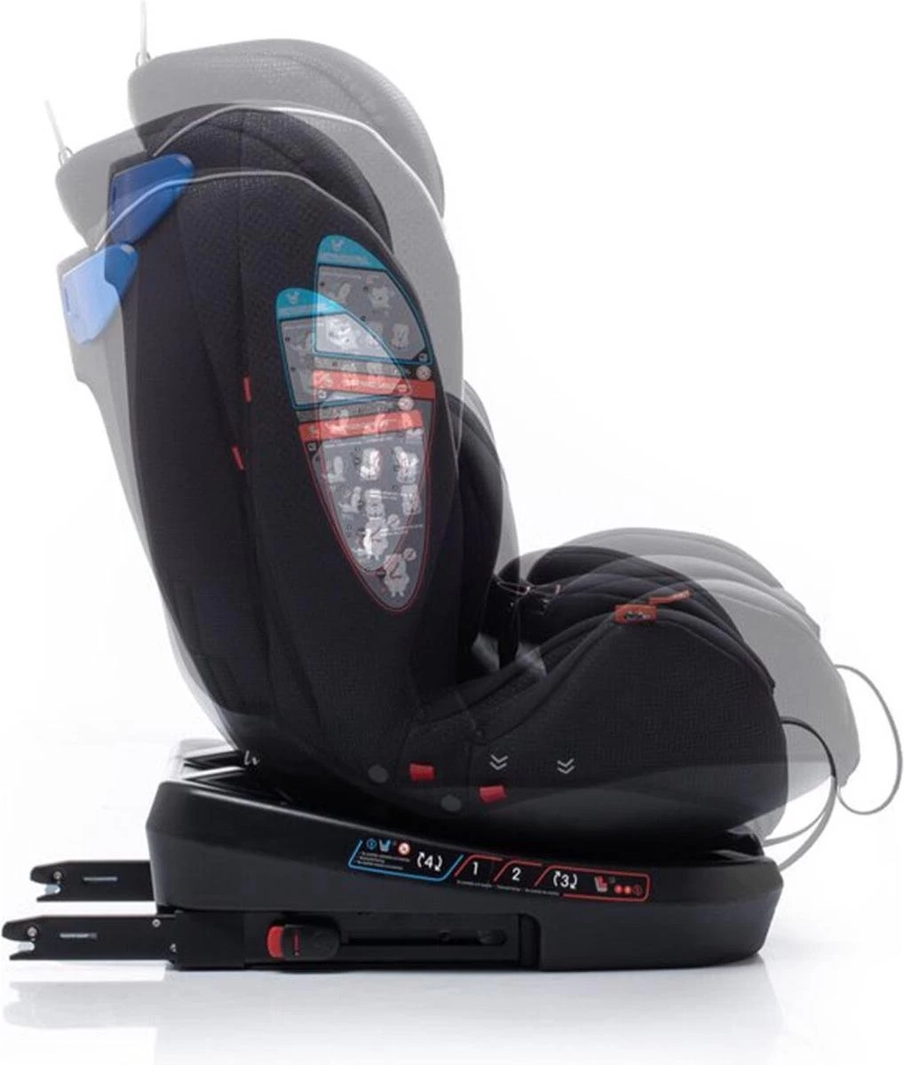 Babyauto Biro D FIX Black Group 0+ 1 2 3 - 0 Tot 36 Kg - Isofix 12 Babyauto Biro D FIX Black Group 0+ 1 2 3 - 0 Tot 36 Kg - Isofix - Afbeelding 12