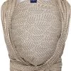 Zaffiro Be Close Beige Leaves Multifunctionele Draagdoek N17 7794