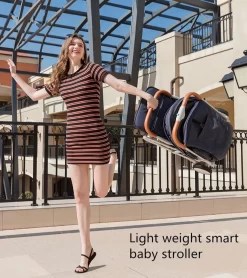 WOOSH New Buggy - Antraciet - One Hand Folding - 3 Slaapstanden - Wandelwagen Tot 25 Kg - Gratis Extra's -Baby Comfort Outlet Winkel 1068x1200 3