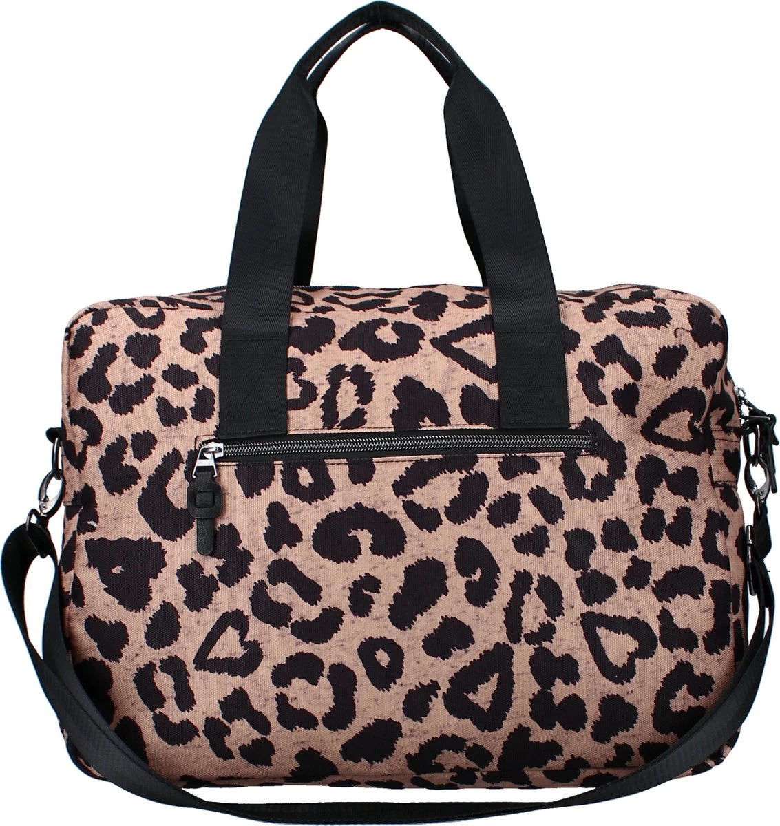 Kidzroom Gorgeous Luiertas - Bruin - Ophanglussen Kinderwagen - Verschoonmatje - Verstelbare Schouderband 9 Kidzroom Gorgeous Luiertas - Bruin - Ophanglussen Kinderwagen - Verschoonmatje - Verstelbare Schouderband - Afbeelding 9