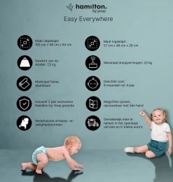 Hamilton By Yoop X1 Plus Buggy – Nieuw, Hoger, Uitgebreider 2023 Model – Premium Stroller Met One Hand Folding Technologie – Zwart – Lichte, Verstelbare En Wendbare Kinderwagen Met Vele Gemakken 22 Hamilton By Yoop X1 Plus Buggy – Nieuw, Hoger, Uitgebreider 2023 Model – Premium Stroller Met One Hand Folding Technologie – Zwart – Lichte, Verstelbare En Wendbare Kinderwagen Met Vele Gemakken -Baby Comfort Outlet Winkel 1139x1200 26