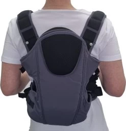Merkloos Ergonomische Babydrager - Grijs - Draagzak - Voor Buik En Rug -Baby Comfort Outlet Winkel 1160x1200 7