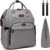 Miss Lulu Luier- En Verzorgingstas Rugzak - Grijs (E6705 D2-GY)