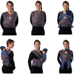 Babylonia - Tricot-Slen Organic - Draagdoek Baby - Silver Blue -Baby Comfort Outlet Winkel 1191x1200 2