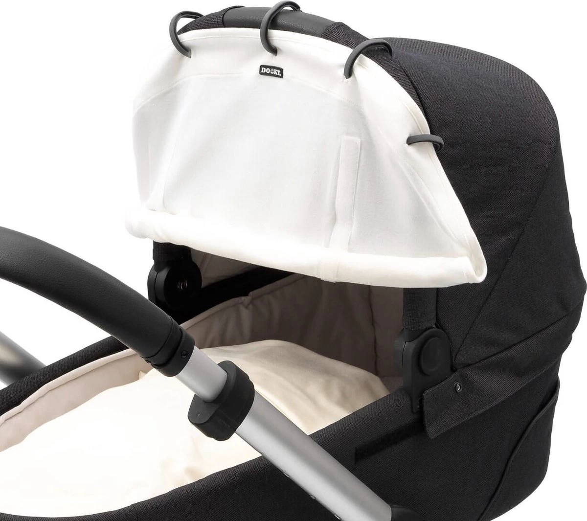 Dooky Universal Cover Zonnescherm Kinderwagen - Crème 8 Dooky Universal Cover Zonnescherm Kinderwagen - Crème - Afbeelding 8