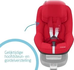 Maxi-Cosi Pearl Autostoeltje - Vivid Red -Baby Comfort Outlet Winkel 1200x1132