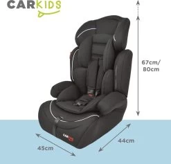 Carkids Verstelbaar Kinderautostoeltje Zwart En Wit | Kinderautostoel Groep 1-2-3 | Kinderen Van 9 Maanden-12 Jaar | 9-36 Kg -Baby Comfort Outlet Winkel 1200x1150 15