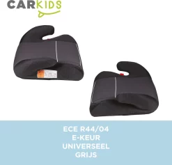 Carkids Auto Zitverhoger Grijs | Autostoeltje Groep 2-3 | Kinderen Van 3,5-12 Jaar | 15-36 Kg -Baby Comfort Outlet Winkel 1200x1150 20