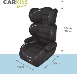 Carkids Verstelbaar Kinderautostoeltje Zwart En Wit | Kinderautostoel Groep 2-3 | Kinderen Van 3,5-12 Jaar | 15-36 Kg 11 Carkids Verstelbaar Kinderautostoeltje Zwart En Wit | Kinderautostoel Groep 2-3 | Kinderen Van 3,5-12 Jaar | 15-36 Kg -Baby Comfort Outlet Winkel 1200x1150