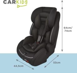 Carkids Verstelbaar Kinderautostoeltje Zwart En Wit | Kinderautostoel Groep 1-2-3 Met Isofix En Top Tether Connector | Kinderen Van 9 Maanden -12 Jaar | 9-36 Kg 14 Carkids Verstelbaar Kinderautostoeltje Zwart En Wit | Kinderautostoel Groep 1-2-3 Met Isofix En Top Tether Connector | Kinderen Van 9 Maanden -12 Jaar | 9-36 Kg -Baby Comfort Outlet Winkel 1200x1150 8