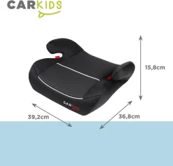 Carkids Auto Zitverhoger Grijs | Autostoeltje Groep 2-3 | Kinderen Van 3,5-12 Jaar | 15-36 Kg -Baby Comfort Outlet Winkel 1200x1152 13