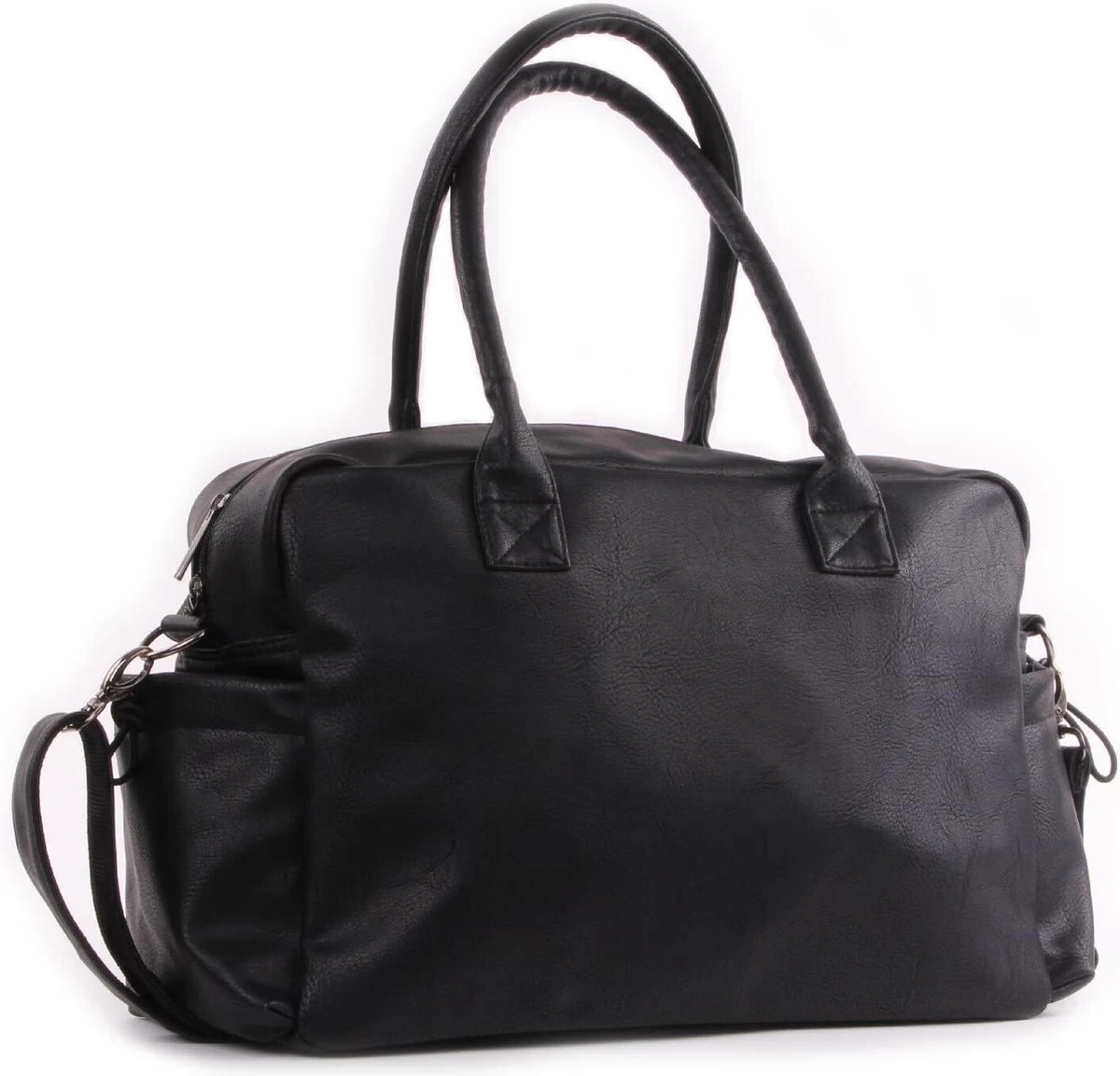 Kidzroom Vision Of Love Luiertas - Zwart - Verschoonmatje - Verstelbare Schouderband 1 Kidzroom Vision Of Love Luiertas - Zwart - Verschoonmatje - Verstelbare Schouderband