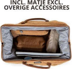 Childhome Mommy Bag Groot - Teddy - Beige -Baby Comfort Outlet Winkel 1200x1161