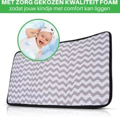 Brisby Slijtvaste Luiertas - Verzorgingstas Groot -Zwart - Inclusief Verschoonmatje - Isoleervakken - Fopspeen Houder - Makkelijk Te Bevestigen Aan De Kinderwagen -Baby Comfort Outlet Winkel 1200x1171 3