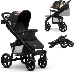 Lionelo Annet Plus - Kinderwagen 2in1 - Inklapsysteem - XXL Dakje - Tot 22 Kg