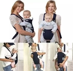Baby Draagzak Blauw - Baby Carrier – Baby Drager Max. 15 Kg - 2 Tot 18 Maanden - Ergonomisch - Baby Draagdoek - Heupdrager - Steundrager Baby -Baby Comfort Outlet Winkel 1200x1174 11