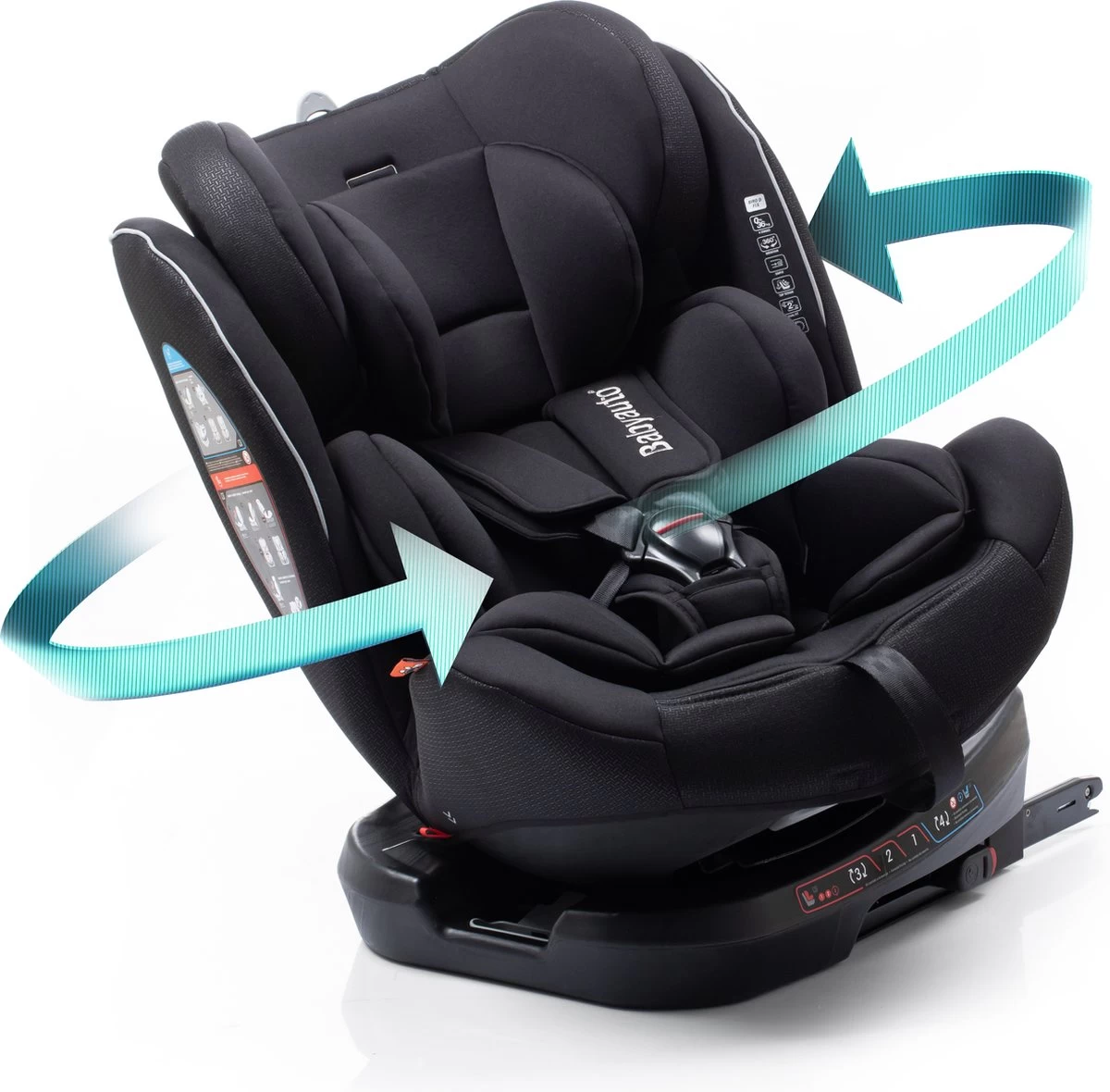 Babyauto Biro D FIX Black Group 0+ 1 2 3 - 0 Tot 36 Kg - Isofix 1 Babyauto Biro D FIX Black Group 0+ 1 2 3 - 0 Tot 36 Kg - Isofix