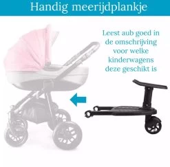 Vosoi - Meerijdplankje - Kinderwagen - Buggy's - Zitje - Onderweg - 1 Wiel - Kinderwagen Accessoires -Baby Comfort Outlet Winkel 1200x1181 5