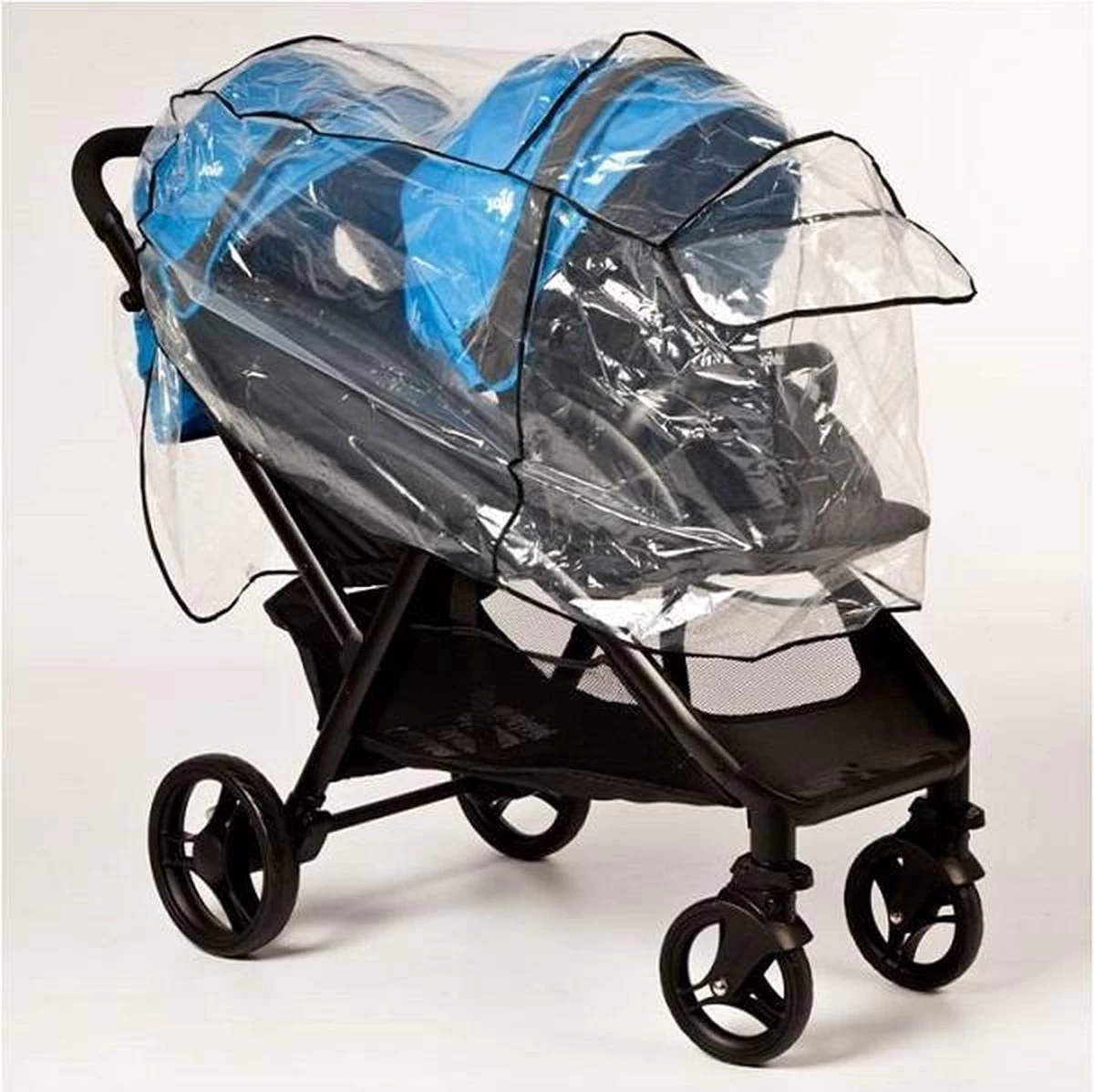 Altabebe - Regenhoes Duowagen Universeel – Tandem Kinderwagen – Tweelingwagen - Duobuggy 1 Altabebe - Regenhoes Duowagen Universeel – Tandem Kinderwagen – Tweelingwagen - Duobuggy