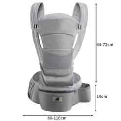 Ergonomische Draagzak Baby 15 In 1 - Draagdoek Tot 25 Kg - Baby Drager - Baby Carrier - Multifunctioneel - Grijs -Baby Comfort Outlet Winkel 1200x1200 1013