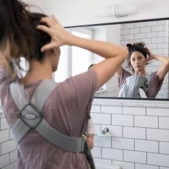 BabyBjörn Draagzak Mini - 3D Jersey - Lichtgrijs -Baby Comfort Outlet Winkel 1200x1200 1053