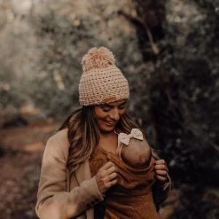 ByKay - Draagzak - Click Carrier Classic - Ribbed Velvet - Mustard Brown -Baby Comfort Outlet Winkel 1200x1200 1055