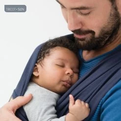 Babylonia Draagdoek - Tricot-Slen - Jeansblauw -Baby Comfort Outlet Winkel 1200x1200 1209