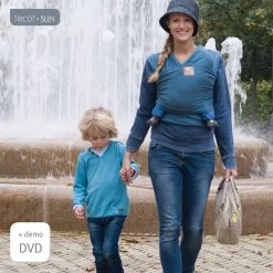 Babylonia Draagdoek - Tricot-Slen - Jeansblauw -Baby Comfort Outlet Winkel 1200x1200 1211