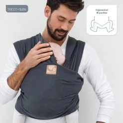 Babylonia Draagdoek - Tricot-Slen - Jeansblauw -Baby Comfort Outlet Winkel 1200x1200 1212