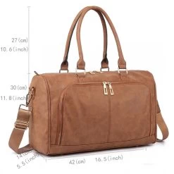 Miss Lulu Luier- En Verzorgingstas – Luiertas Set – Afneembare Draagtas - Duurzaam En Stijlvol – Bruin - Premium Kwaliteit- Grote Capaciteit - Unisex/Jongens/Meisjes (LT6638 BN) -Baby Comfort Outlet Winkel 1200x1200 173