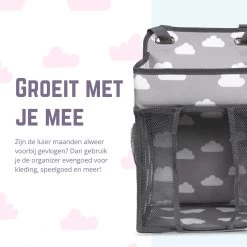 Casteleyn - Luier Organizer - Luiertas - Commodemandjes - Luierzak - Extra Ruim - Verstelbaar - Waterdicht - Wolkjes 14 Casteleyn - Luier Organizer - Luiertas - Commodemandjes - Luierzak - Extra Ruim - Verstelbaar - Waterdicht - Wolkjes -Baby Comfort Outlet Winkel 1200x1200 230