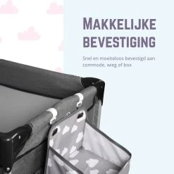 Casteleyn - Luier Organizer - Luiertas - Commodemandjes - Luierzak - Extra Ruim - Verstelbaar - Waterdicht - Wolkjes -Baby Comfort Outlet Winkel 1200x1200 231