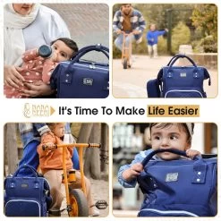 NanaBeebi Luiertas - Rugzak - Met Isoleervak - Blauw- Inclusief Flessenwarmhouder En Kinderwagenhaken 13 NanaBeebi Luiertas - Rugzak - Met Isoleervak - Blauw- Inclusief Flessenwarmhouder En Kinderwagenhaken -Baby Comfort Outlet Winkel 1200x1200 285