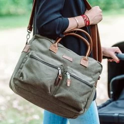 Kidzroom Vision Of Love Luiertas - Groen - Verschoonmatje - Verstelbare Schouderband -Baby Comfort Outlet Winkel 1200x1200 312