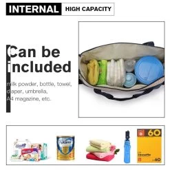 Miss Lulu Luiertas - 5-delige Verzorgingstas Set - Blauw (9026 NY) -Baby Comfort Outlet Winkel 1200x1200 348