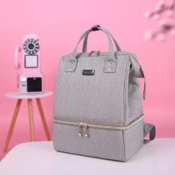 Rose & Ollie Kolftas Rugtas Grijs - Koeltas Moedermelk -Baby Comfort Outlet Winkel 1200x1200 374