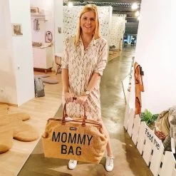 Childhome Mommy Bag Groot - Teddy - Beige -Baby Comfort Outlet Winkel 1200x1200 382