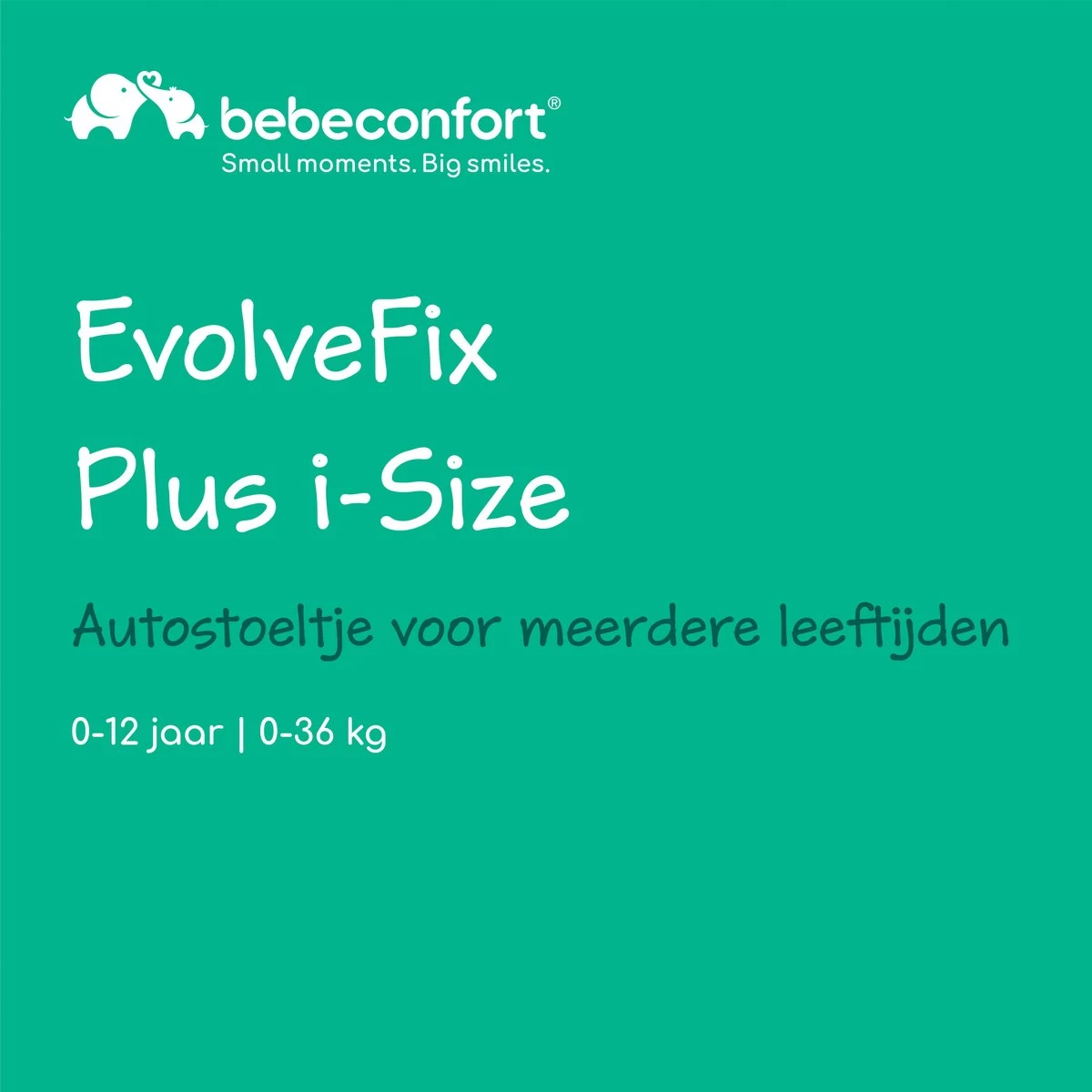 Bebeconfort EvolveFix Plus I-Size - Autostoel - Black Mist - Vanaf De Geboorte Tot 12 Jaar 2 Bebeconfort EvolveFix Plus I-Size - Autostoel - Black Mist - Vanaf De Geboorte Tot 12 Jaar - Afbeelding 2