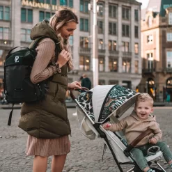 Deryan Luxe Rolo Luxe Lichtgewicht Buggy - Zoo Creme -Baby Comfort Outlet Winkel 1200x1200 544