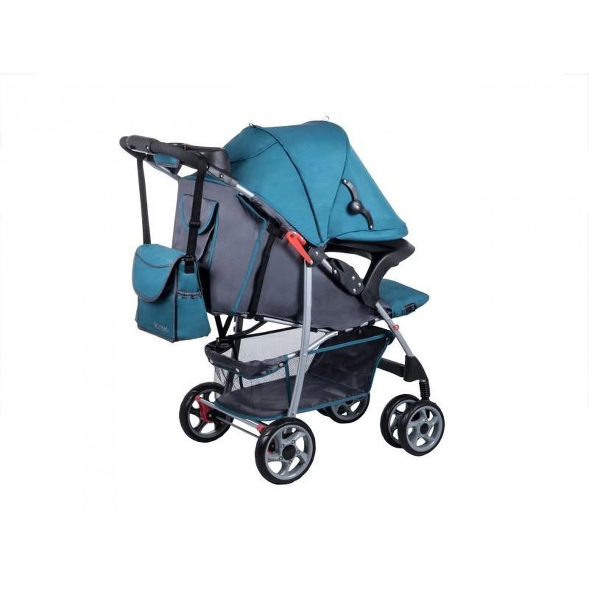 Lionelo Emma Plus – Kinderwagen - Blauw Scandi - 6 Maanden Tot 5 Jaar 11 Lionelo Emma Plus – Kinderwagen - Blauw Scandi - 6 Maanden Tot 5 Jaar - Afbeelding 11