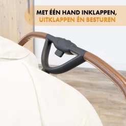 Deryan Luxe Rolo X2 Dubbele Buggy - Duo Buggy - Creme -Baby Comfort Outlet Winkel 1200x1200 566