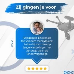 MESC Meerijdplankje Universeel Voor Buggy En Kinderwagen - Meerijdplankje Met Zitje -Baby Comfort Outlet Winkel 1200x1200 695