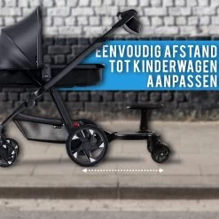 Merkloos Universeel Meerijdplankje Voor Kinderwagen – Inclusief Zitje – Verstelbaar Buggy Board -Baby Comfort Outlet Winkel 1200x1200 782