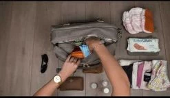 Grote Luiertas Double Zip Satchel Chestnut Redwood - Kunstleer - 42 Cm Breed -Baby Comfort Outlet Winkel 1200x695