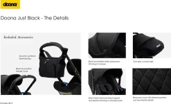 Doona+ Babyautostoel/Buggy Midnight Edition - Midnight -Baby Comfort Outlet Winkel 1200x728