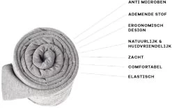 Ergonomische Rekbare Baby Draagdoek Van Katoen Om Te Knopen -Licht Grijs - Babywrap - Draagdoeken - Babydrager - Buikdrager – Rugdrager – Heupdrager - Baby Sling – Baby Carrier – Draagzak - Baby Wrap Sling - Draagdoek – Handleiding - Gratis Slabbetje -Baby Comfort Outlet Winkel 1200x757 3