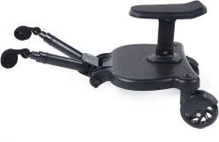 Merkloos Meerijdplankje - Kinderwagen - Buggy - KANT EN KLAAR - Al In Elkaar Gezet! - Met Zitje Voor Uw Kind - Zwart -Baby Comfort Outlet Winkel 1200x782