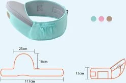 Baby Heupdrager – Roze – Heupsteun Voor Baby En Peuter – Kind Hip Carrier -Baby Comfort Outlet Winkel 1200x793 5